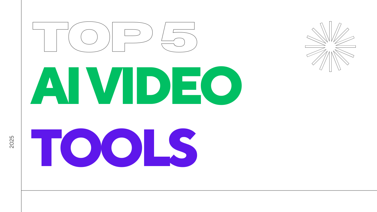 Top 5 AI Tools for Video Creation in 2025 (Free & Paid)